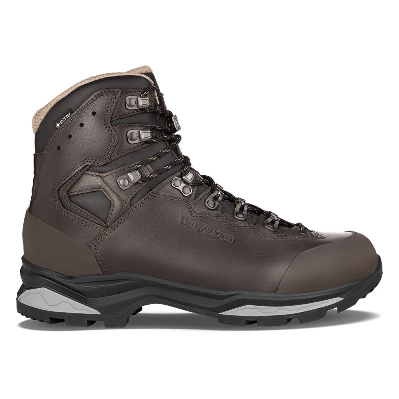 LOWA Boots Men's Camino Evo GTX FG-Dark Brown