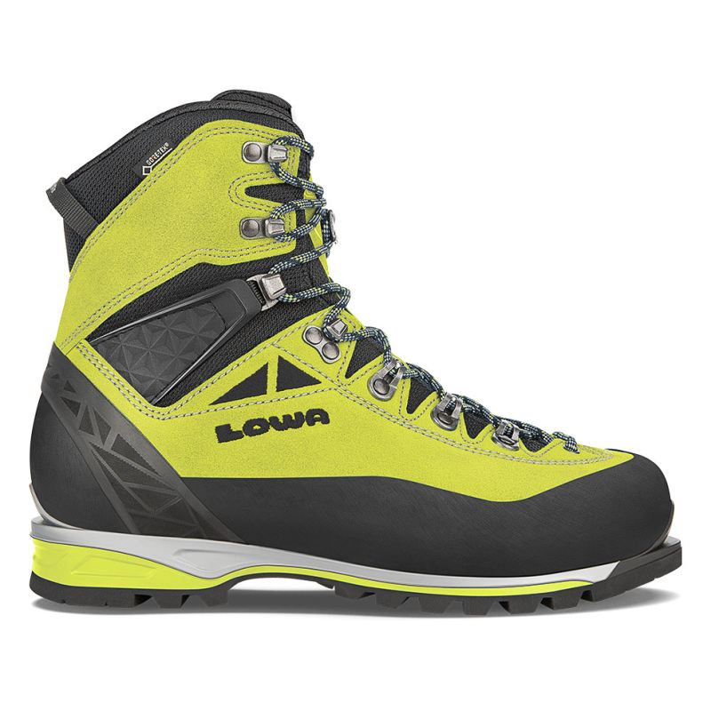 LOWA Boots Men's Alpine Expert GTX-Lime/Black