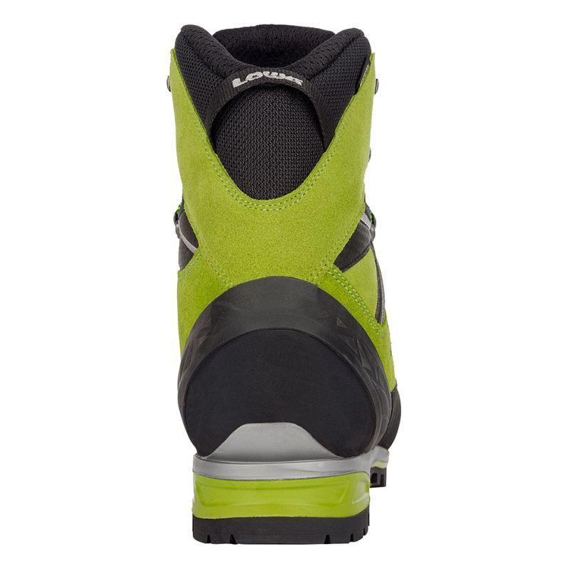 LOWA Boots Men's Alpine Expert II GTX-Lime/Black - Click Image to Close