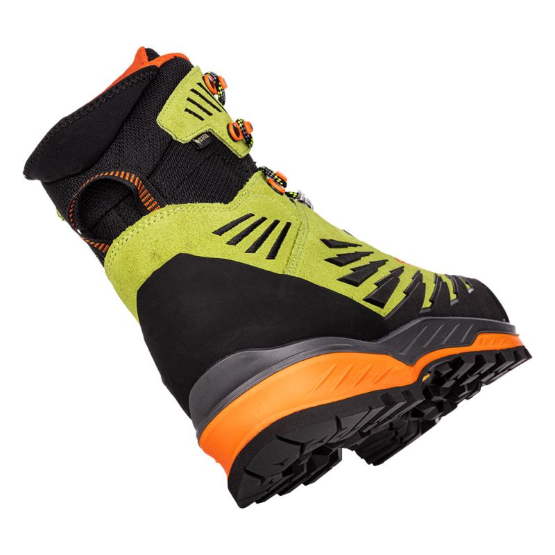 LOWA Boots Men's Alpine Evo GTX-Lime/Black - Click Image to Close