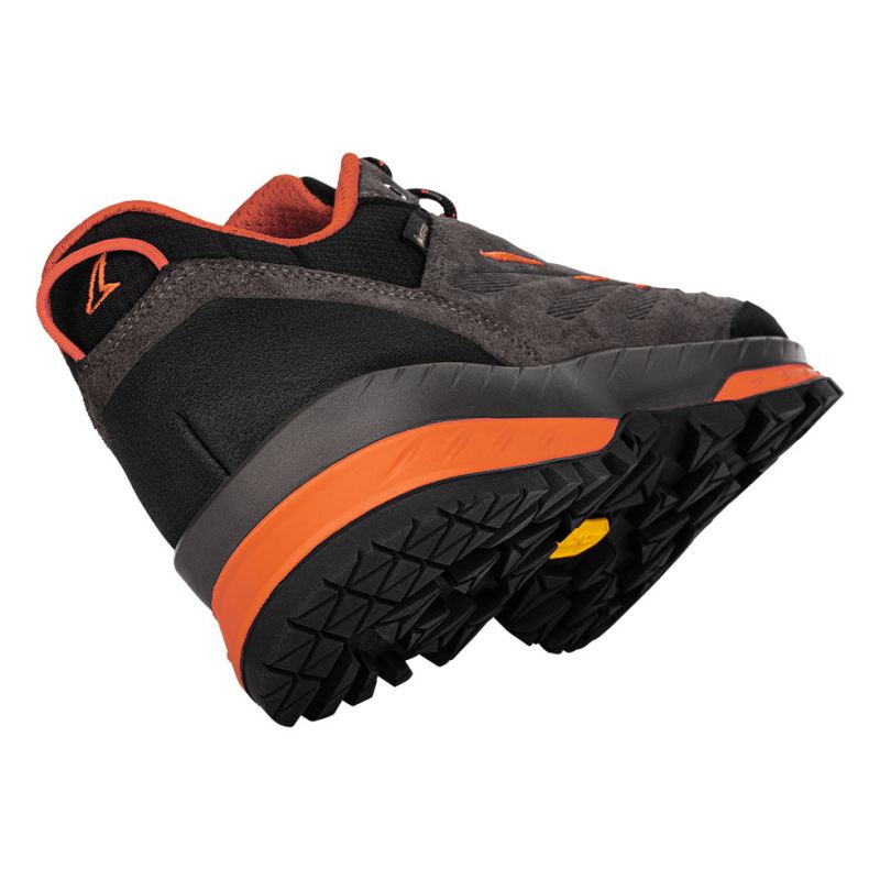 LOWA Boots Men's Delago GTX Lo-Anthracite/Flame