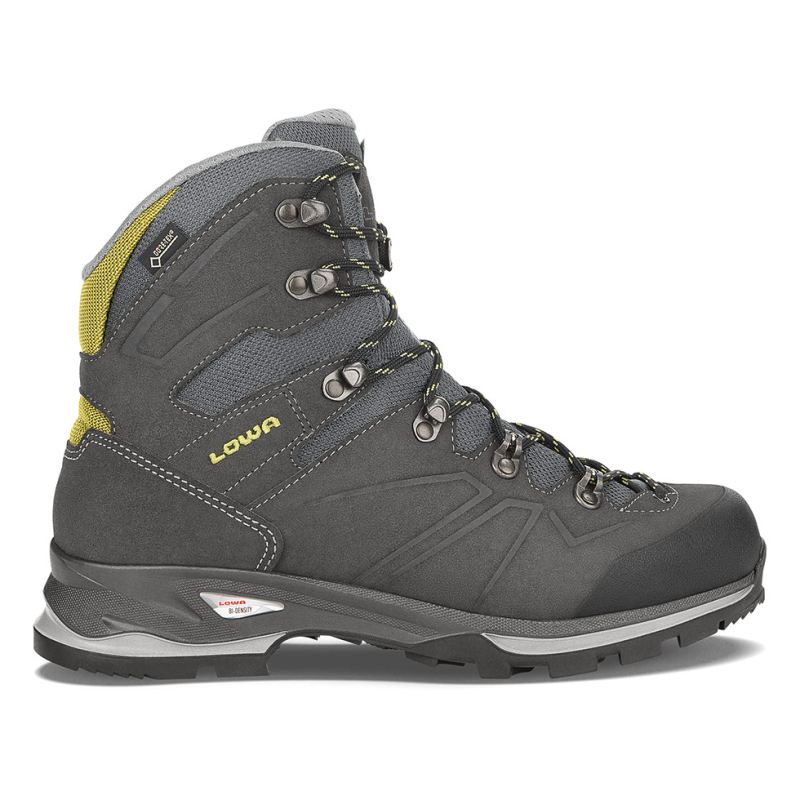 LOWA Boots Men's Baldo GTX-Anthracite/Olive - Click Image to Close