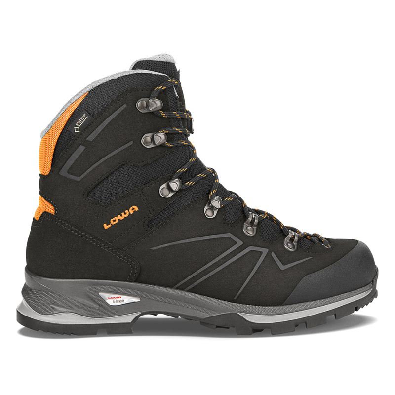 LOWA Boots Men's Baldo GTX-Black/Orange