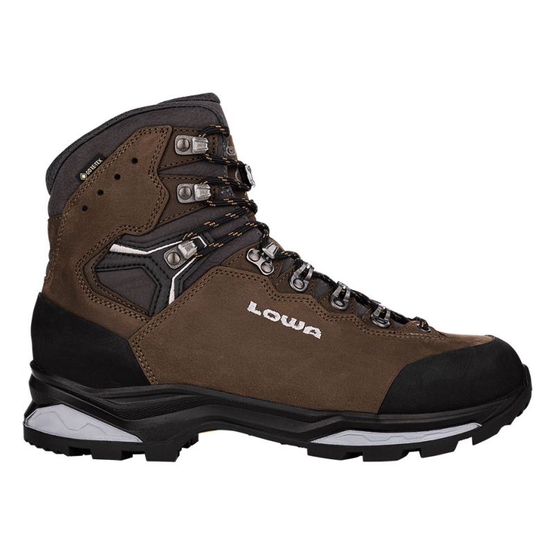 LOWA Boots Men's Camino Evo GTX-Brown/Graphite