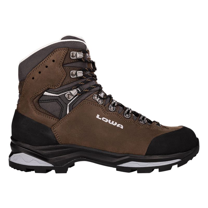 LOWA Boots Men's Camino Evo GTX-Brown/Graphite