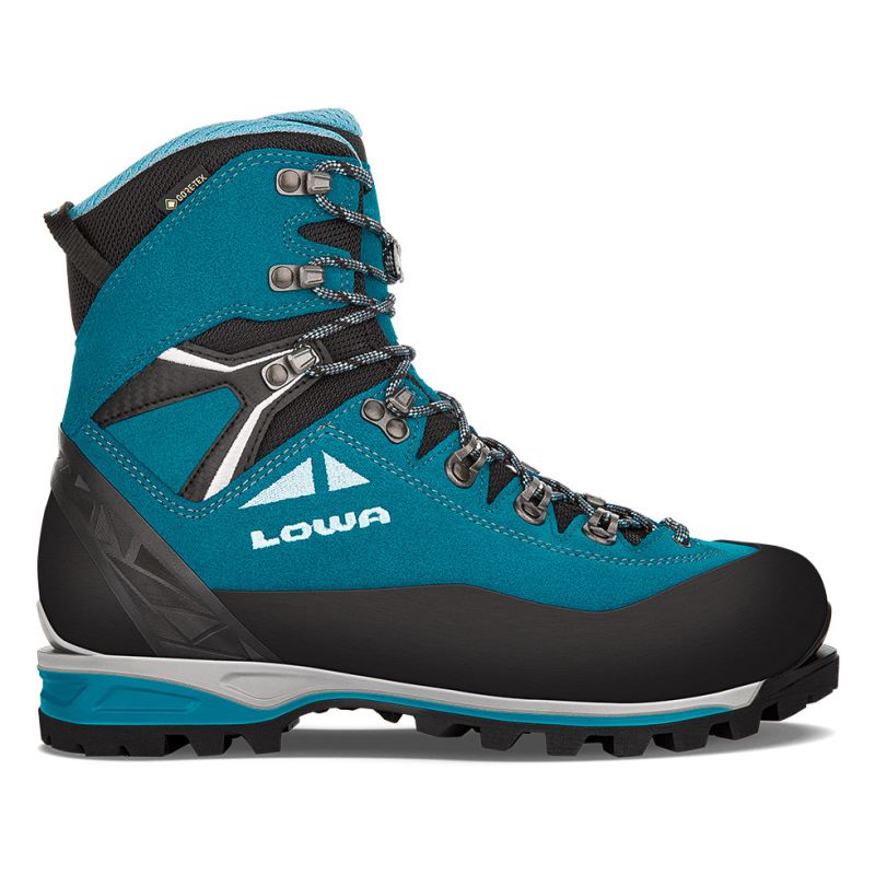 LOWA Boots Women's Alpine Expert II GTX Ws-Turquoise/Ice Blue