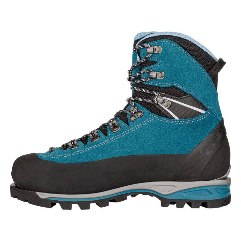 LOWA Boots Women's Alpine Expert II GTX Ws-Turquoise/Ice Blue - Click Image to Close