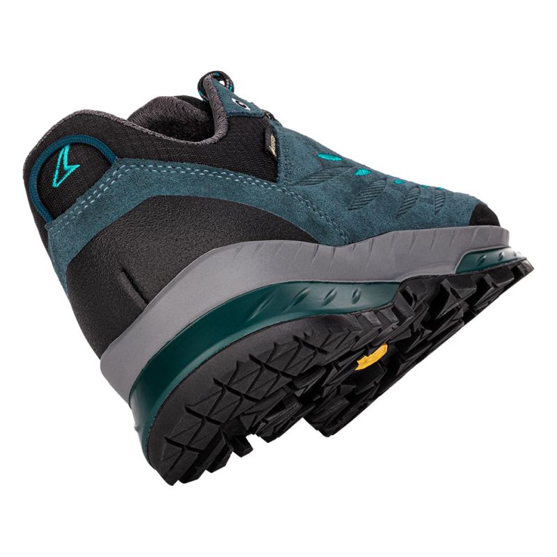 LOWA Boots Women's Delago GTX Lo Ws-Petrol/Aquamarine