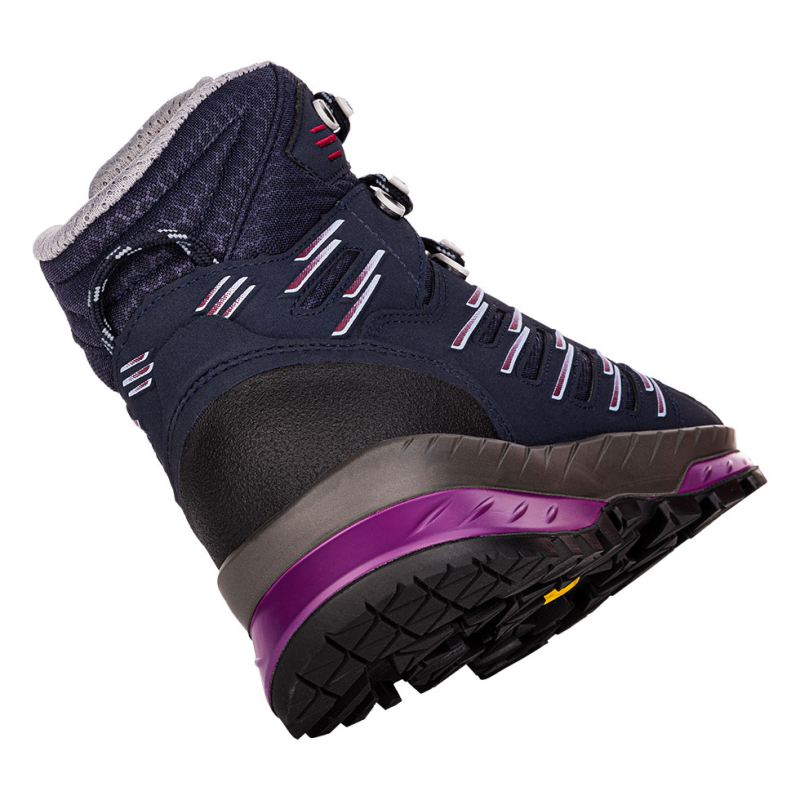 LOWA Boots Women's Trek Evo GTX Mid Ws-Navy/Berry