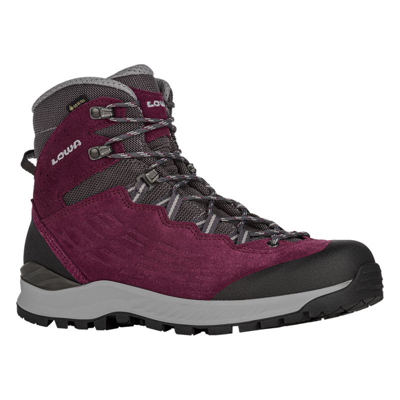 LOWA Boots Women's LOWA Explorer II GTX Mid Ws-Berry - Click Image to Close