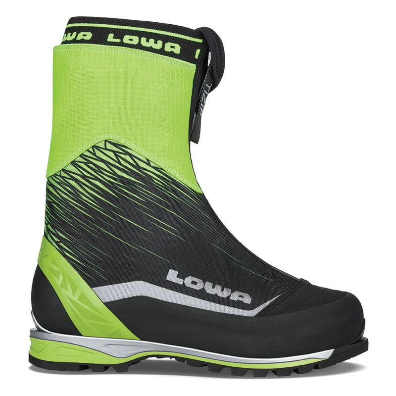 LOWA Boots Men's Alpine Ice GTX-Lime/Black - Click Image to Close