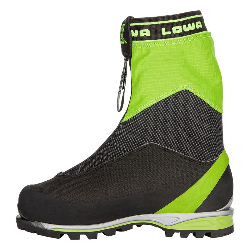 LOWA Boots Men's Alpine Ice GTX-Lime/Black - Click Image to Close