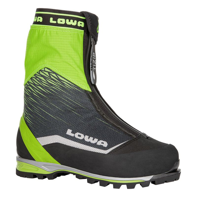 LOWA Boots Men's Alpine Ice GTX-Lime/Black - Click Image to Close