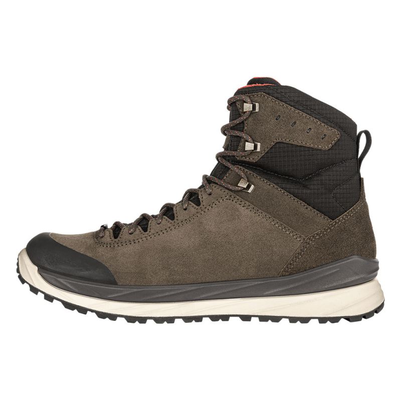 LOWA Boots Men's Malta GTX Mid-Olive - Click Image to Close