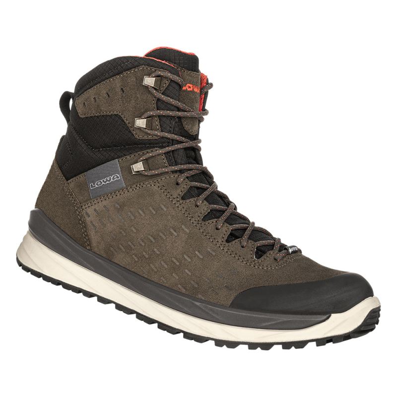 LOWA Boots Men's Malta GTX Mid-Olive