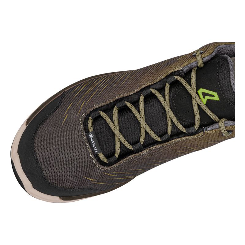 LOWA Boots Men's Zirrox GTX Lo-Olive - Click Image to Close