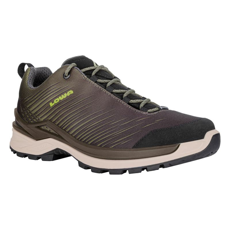 LOWA Boots Men's Zirrox GTX Lo-Olive - Click Image to Close