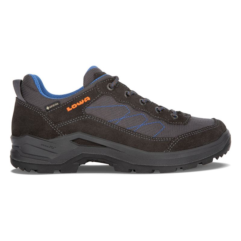 LOWA Boots Men's Taurus Pro GTX Lo-Anthracite - Click Image to Close