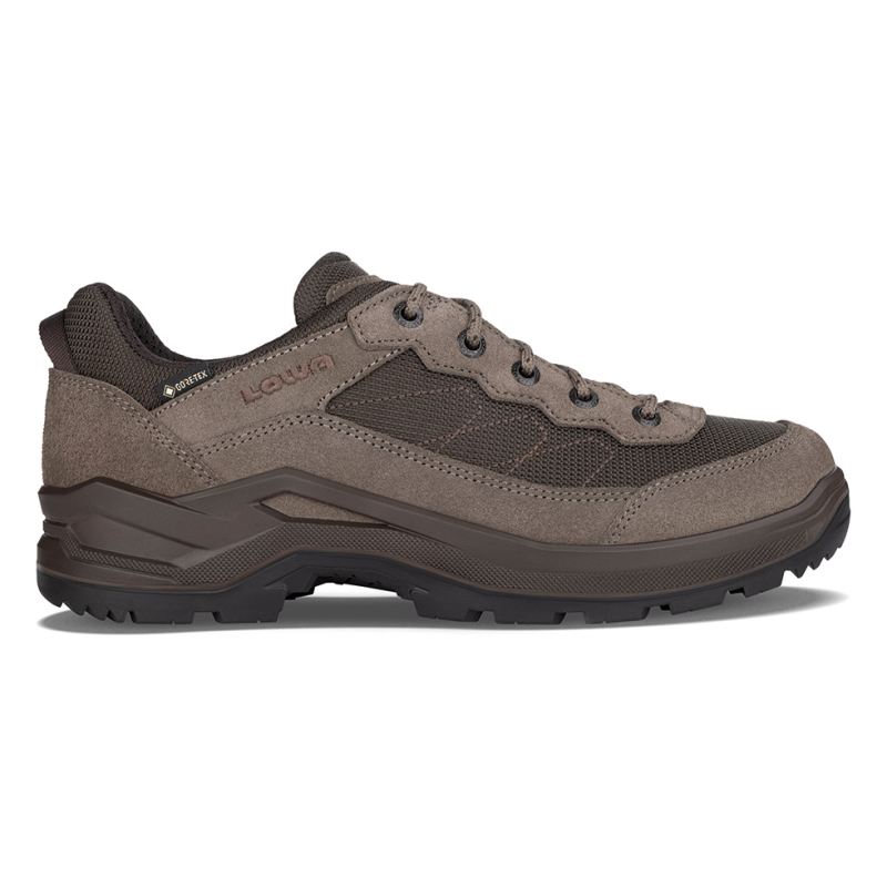 LOWA Boots Men's Taurus Pro GTX Lo-Stone/Espresso