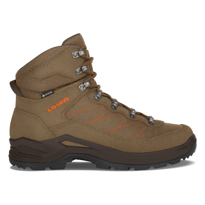 LOWA Boots Men's Taurus Pro GTX Mid-Brown