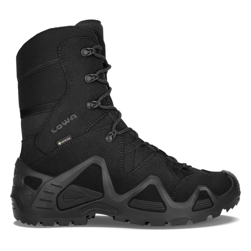 LOWA Boots Men's Zephyr GTX Hi TF-Black - Click Image to Close