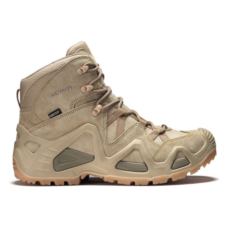 LOWA Boots Men's Zephyr GTX Mid TF-Desert