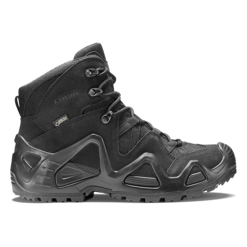 LOWA Boots Men's Zephyr GTX Mid TF-Black