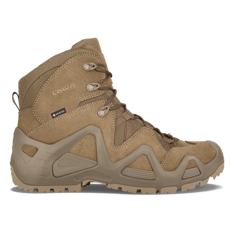 LOWA Boots Men's Zephyr GTX Mid TF-Coyote OP - Click Image to Close
