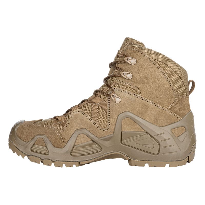 LOWA Boots Men's Zephyr GTX Mid TF-Coyote OP - Click Image to Close