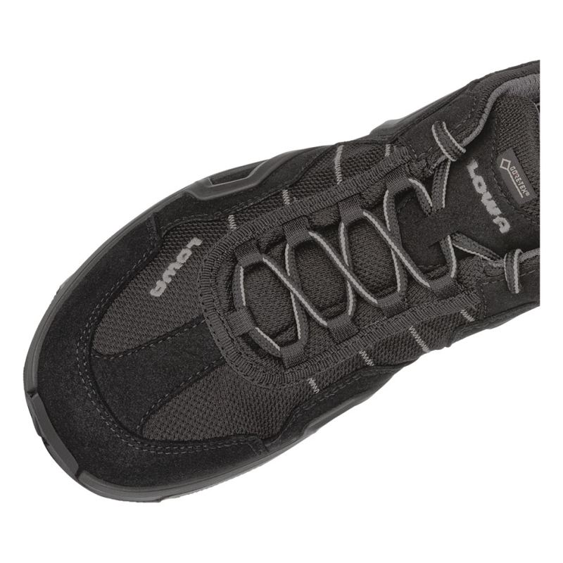 LOWA Boots Men's Gorgon GTX-Black/Anthracite