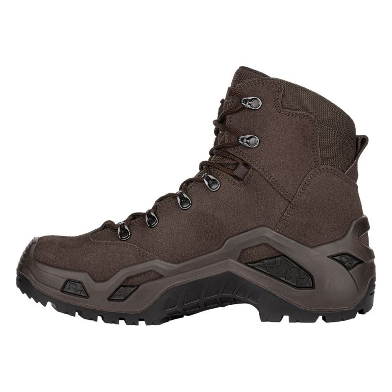 LOWA Boots Men's Z-6S GTX C-Dark Brown