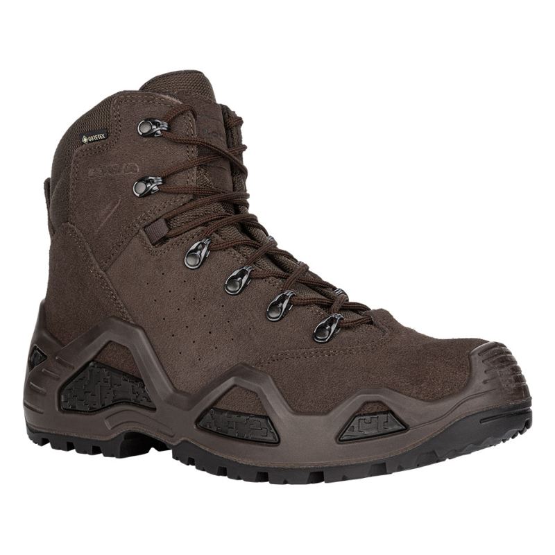 LOWA Boots Men's Z-6S GTX C-Dark Brown