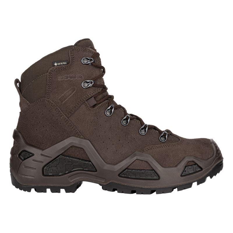 LOWA Boots Men's Z-6S GTX C-Dark Brown