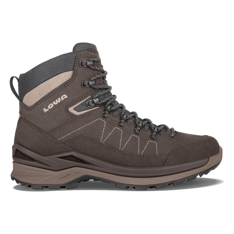 LOWA Boots Men's Toro Pro LL Mid-Slate/Sand