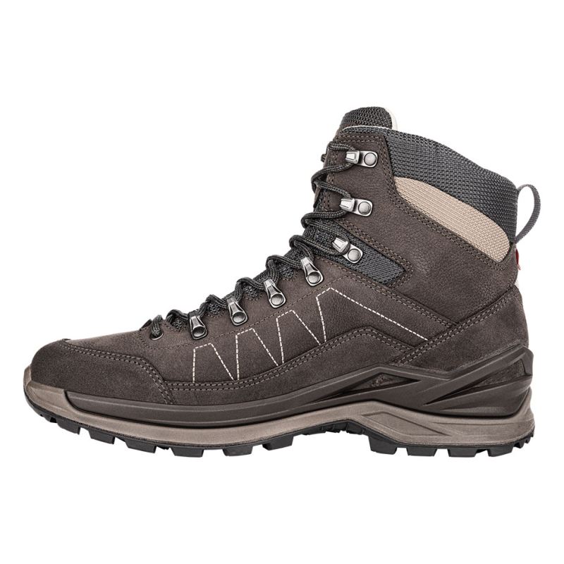 LOWA Boots Men's Toro Pro LL Mid-Slate/Sand