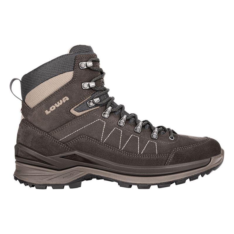 LOWA Boots Men's Toro Pro LL Mid-Slate/Sand