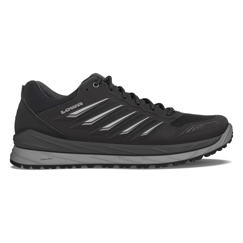 LOWA Boots Men's Axos GTX Lo-Black/Grey