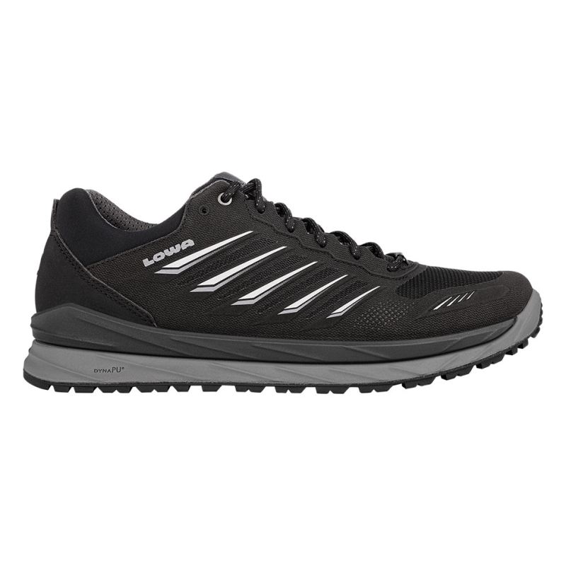 LOWA Boots Men's Axos GTX Lo-Black/Grey