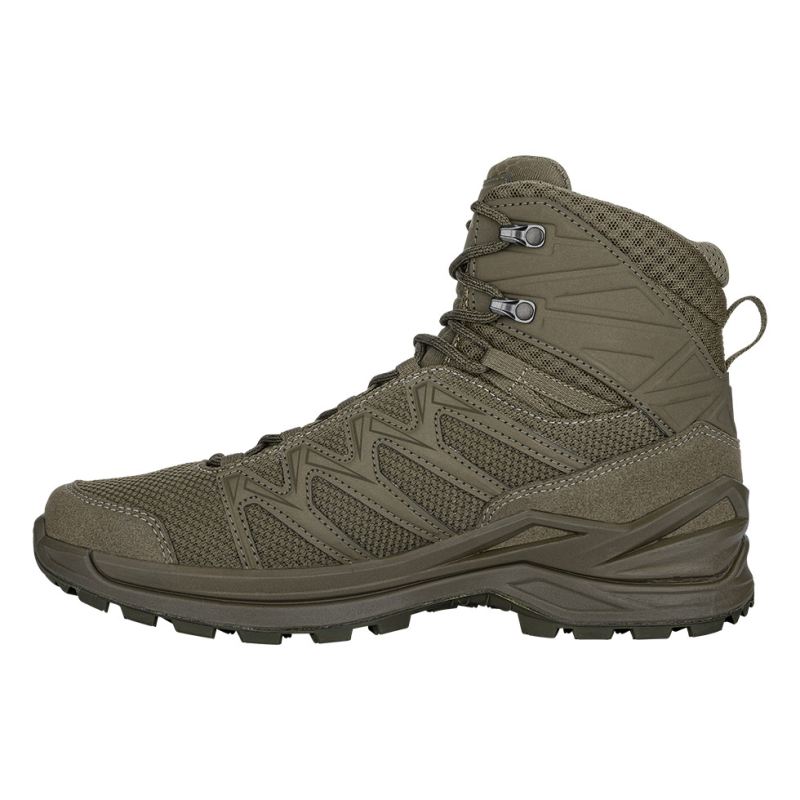 LOWA Boots Men's Innox Pro GTX Mid TF-Ranger Green - Click Image to Close