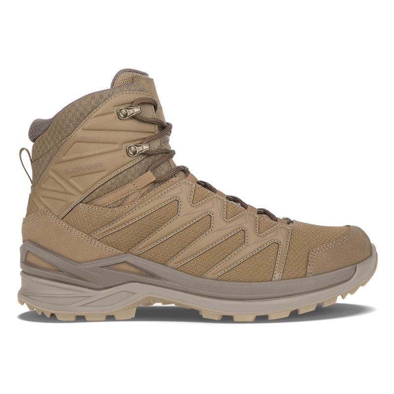 LOWA Boots Men's Innox Pro GTX Mid TF-Coyote OP - Click Image to Close