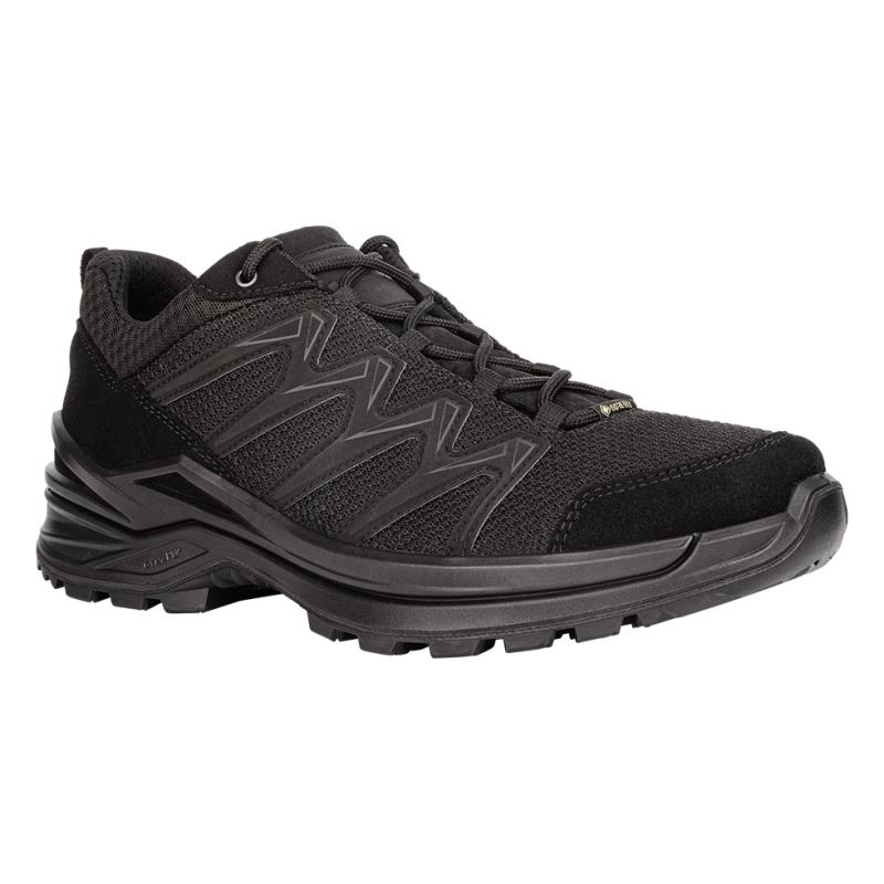 LOWA Boots Men's Innox Pro GTX Lo TF-Black - Click Image to Close