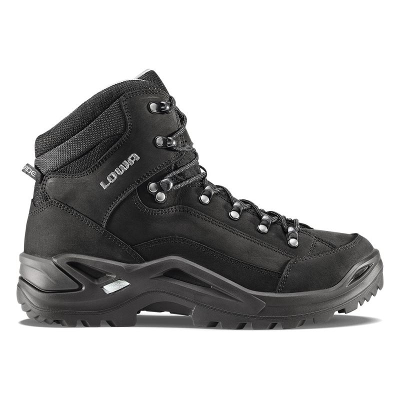 LOWA Boots Men's Renegade LL Mid-Black