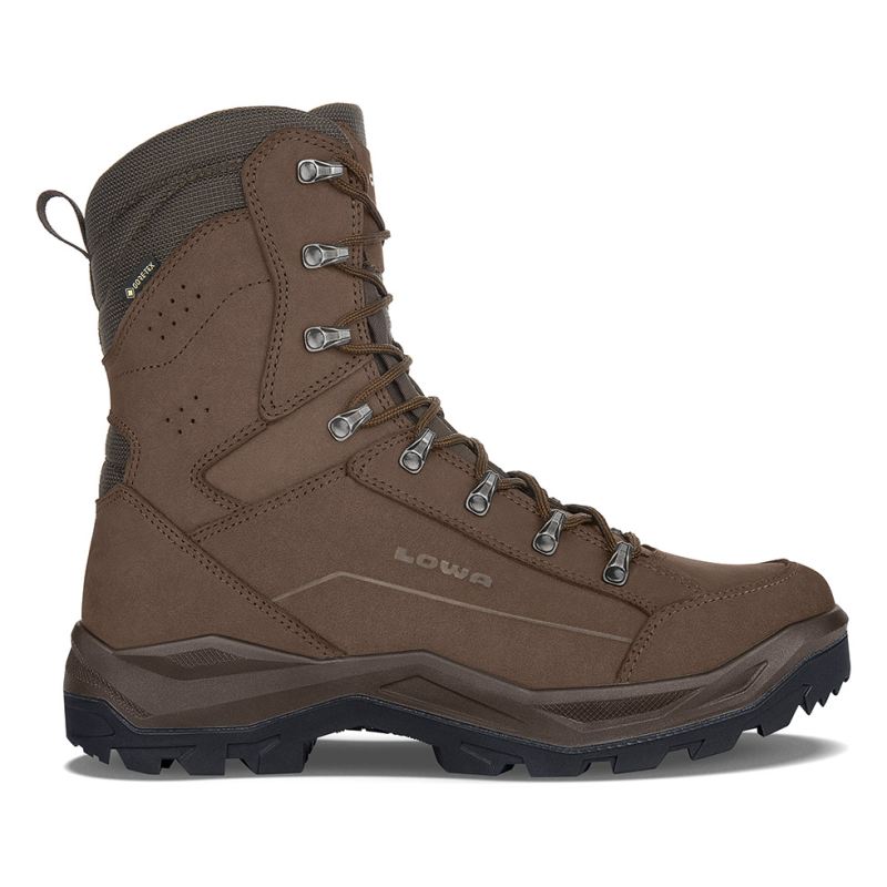 LOWA Boots Men's Renegade II N GTX Hi TF-Dark Brown