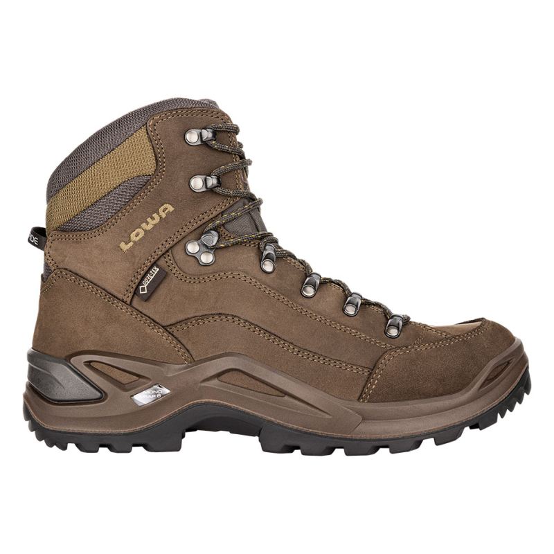 LOWA Boots Men's Renegade GTX Mid-Slate - Click Image to Close