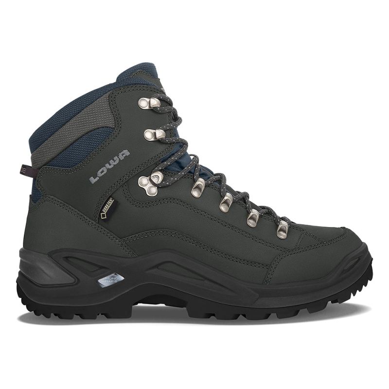 LOWA Boots Men's Renegade GTX Mid-Dark Grey - Click Image to Close