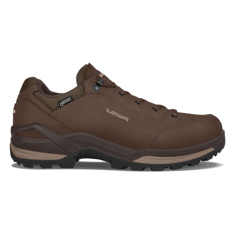 LOWA Boots Men's Renegade GTX Lo-Espresso/Beige