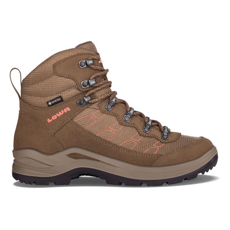 LOWA Boots Women's Taurus Pro GTX Mid Ws-Taupe