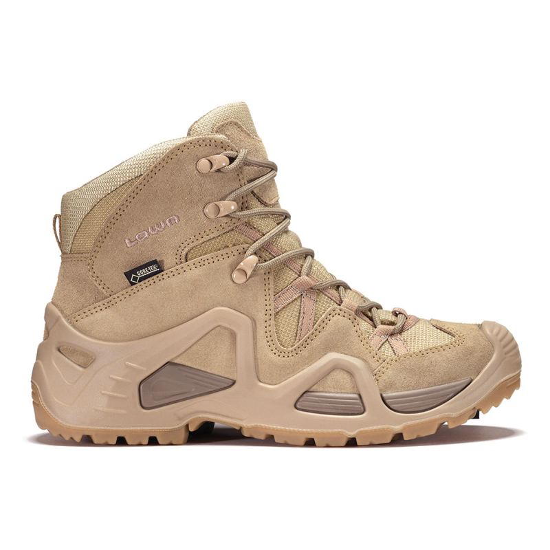 LOWA Boots Women's Zephyr GTX Mid TF Ws-Desert