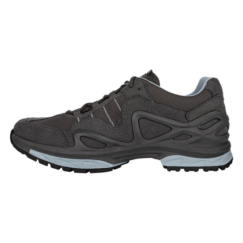 LOWA Boots Women's Gorgon GTX Ws-Anthracite/Ice Blue - Click Image to Close