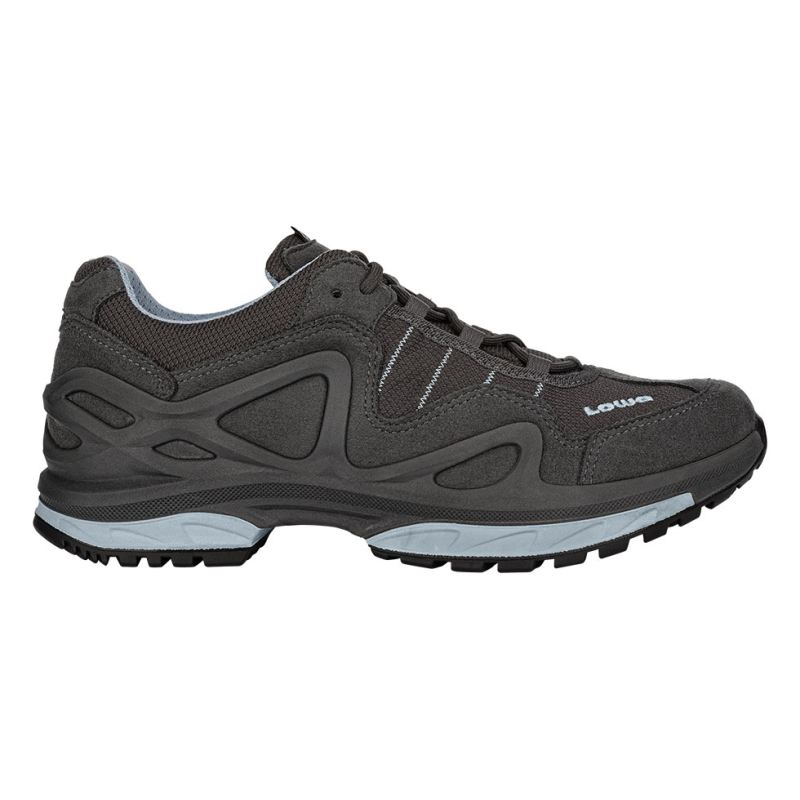 LOWA Boots Women's Gorgon GTX Ws-Anthracite/Ice Blue - Click Image to Close